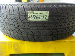 5) 6399(2 ミシュラン ＬＡＴＩＴＵＤＥ ＴＯＵＲ 265/65R17 １本のみ ランクルプラド 等 2021年製