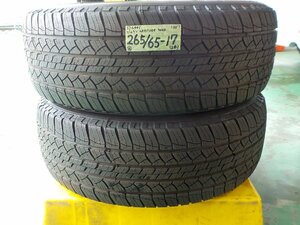 5) 6401(2 ミシュラン ＬＡＴＩＴＵＤＥ ＴＯＵＲ 265/65R17 ２本 ランクルプラド 等 2020年製