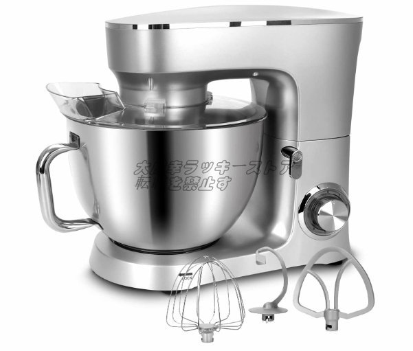 堅実な究極の ✨新品未使用✨スタンドミキサー 4.5L大容量 低騒音 6