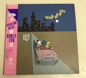  Ito Ginji /ITO GINJI/SUGAR BOY BLUES [ free shipping ] #LP record obi attaching 