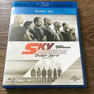 ワイルドスピード SKY MISSION ブルーレイ+DVDセット Blu-ray スカイミッション 