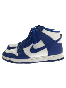 NIKE◆DUNK HI RETRO_ダンク ハイ レトロ/27.5cm/ホワイト/Game Royal/ハイカットスニーカー