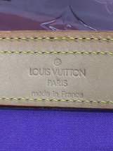 LOUIS VUITTON◆スタントン_モノグラム・ヴェルニ_PUP/エナメル/パープル_画像5