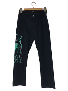 X-LARGE◆PAINTED WORK PANTS/ペインテッドワークパンツ/32/ポリエステル/ネイビー/01192605