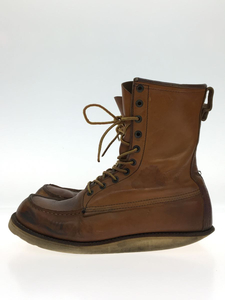 RED WING◆ブーツ/US9/BRW/877/ソール減り有/状態考慮