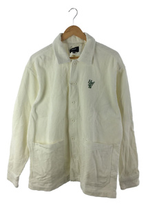 HUF◆1984 CORD SHIRT/ジャケット/XL/コーデュロイ/WHT