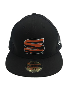 NEW ERA◆×SUPREME/キャップ/7 3/8/ブラック