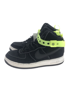 NIKE◆AIR FORCE 1 HIGH 07 QS/エアフォースハイ/ブラック/573967-003/26cm/BLK/スウ