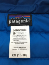 patagonia◆ダウンジャケット/XXL/-/BLU/無地/パタゴニア/Patagonia_画像3