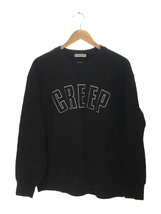 F-LAGSTUF-F◆21AW/CREEP SWEAT/裏起毛/リバース/スウェット/L/コットン/BLK/21AW-FS-52_画像1