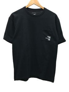 THE NORTH FACE◆L/S AIRY RELAX TEE_ロングスリーブエアリーリラックスティー/S/ポリエステル/BLK