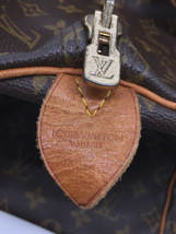 LOUIS VUITTON◆キーポル55_モノグラム_BRW/PVC/BRW/ボストンバッグ_画像5