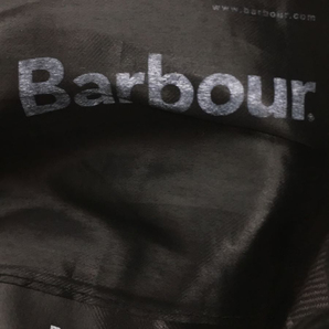 Barbour◆ジャケット/-/コットン/BLK/無地/BEDALE/32/オイルドの画像3