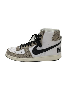 NIKE◆Terminator High Cocoa Snake/ハイカットスニーカー/30cm/ホワイト/FB1318-100