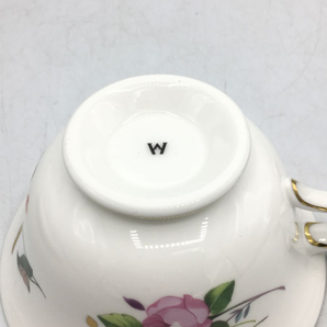 WEDGWOOD◆カップ&ソーサー/2点セット/ローズゴールドの画像4