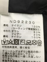 THE NORTH FACE◆ダウンジャケット/M/ナイロン/ブラック/ND92230/CAMP Sierra Short_画像4