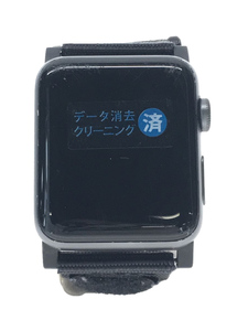 Apple◆Apple Watch Series 3 GPSモデル 42mm MTF32J/A [ブラックスポーツバンド]