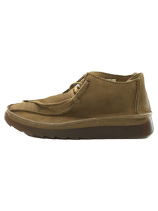 Clarks◆500629/デッキシューズ/US7.5/ブラウン