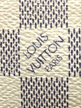 LOUIS VUITTON◆ミュルティクレ6_ダミエ・アズール_WHT/レザー/WHT/総柄/メンズ_画像3