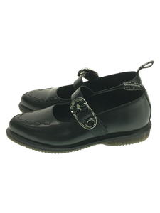 Dr.Martens◆フラットパンプス/UK6/BLK/レザー