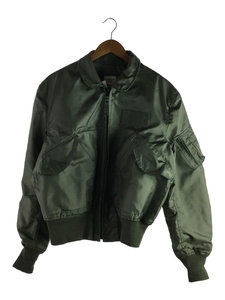 ALPHA INDUSTRIES◆フライトジャケット/L/ポリエステル/KHK/USAF/8415-01-010-1910