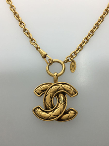 CHANEL◆ネックレス/-/GLD/トップ有/レディース