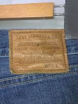 Levi’s◆ストレートパンツ/29/コットン/インディゴ/無地/PC9-00505-1525_画像5