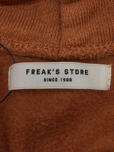 FREAK’S STORE◆パーカー/FREE/コットン/ORN/無地/F20-LG-121_画像3