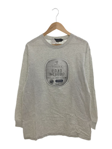 BEAMS T◆長袖Tシャツ/L/コットン/グレー/11-10-1357-049/ビームスティー