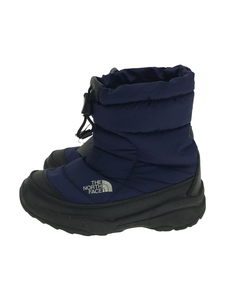 THE NORTH FACE◆K NUPTSE BOOTIE/キッズ靴/18cm/ブーツ/NVY