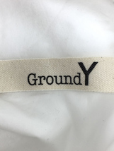 Ground Y◆ダブルカラー/長袖ドレスシャツ/1/コットン/WHT/GH-B17-021_画像3