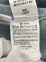 STUSSY◆長袖シャツ/M/コットン/IDG/21050597002810_画像4