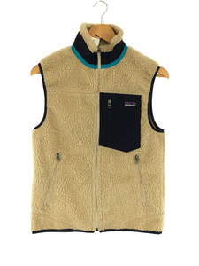 patagonia◆Classic Retro-X Vest/フリースベスト/XS/ポリエステル/CRM/23047FA13