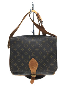 LOUIS VUITTON◆カルトシエール22_モノグラム_BRW/PVC/BRW