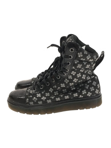 Dr.Martens◆ハイカットスニーカー/US6/BLK/AW005