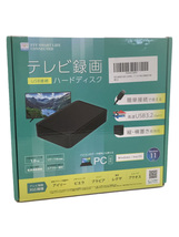 FFF SMART LIFE CONNECTED◆外付けHDD/ハードディスク/パソコン周辺機器/ブラック_画像1