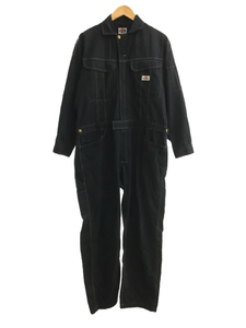 DICKIES◆オールインワン/L/コットン/BLK