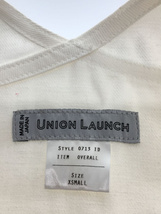 UNION LAUNCH◆ジャンパースカート/S/コットン/WHT_画像4