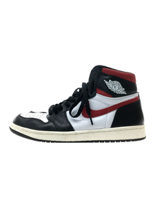 NIKE◆AIR JORDAN 1 RETRO HIGH OG/エアジョーダン1レトロハイ/ブラック/27.5cm/BLK/