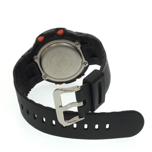 CASIO◆ソーラー腕時計_G-SHOCK/デジアナ/ブラック/AWG-M520-1AJFの画像4
