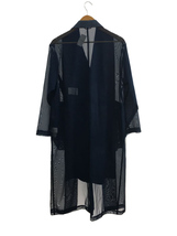 TOGA PULLA◆コート/36/リネン/BLU/TP81-FA241/Polyester mesh coat_画像2