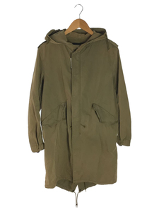 ALPHA INDUSTRIES* Mod's Coat /M/ cotton /KHK/ plain /20077-021