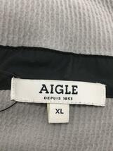 AIGLE◆ジャケット/XL/ポリエステル/GRY/ZSH045J_画像3