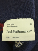 Peak Performance◆セーター(厚手)/S/ウール/NVY_画像3