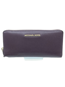 MICHAEL KORS◆長財布/-/BRD/無地/レディース