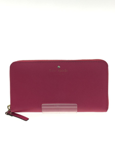 kate spade new york◆長財布/フェイクレザー/PNK/無地/レディース/PWRU3898