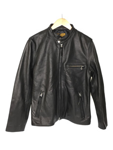 Y’2 LEATHER◆シングルライダースジャケット/40/牛革/BLK