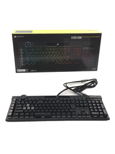 CORSAIR K100 光学メカニカルゲーミングキーボード CH-912A01A-JP（ブラック）