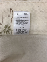 PHERROW’S◆21SS/Bush Shorts/ショートパンツ/L/コットン/IVO/21S-P43BS_画像6