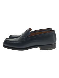 J.M.WESTON◆SIGNATURE LOAFER/コインローファー/ネイビー/レザー